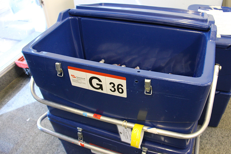 Entrada de hemocomponentes