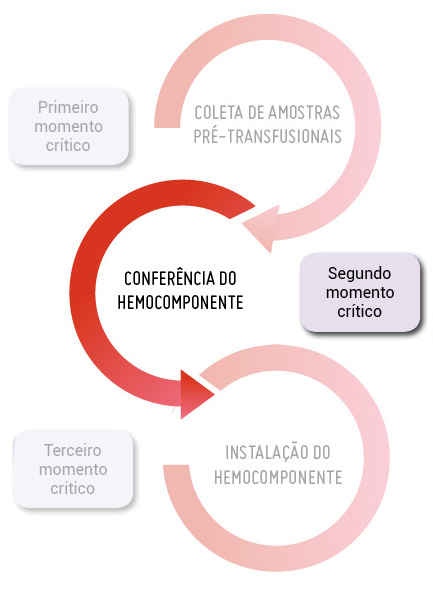 Conferência do hemocomponente