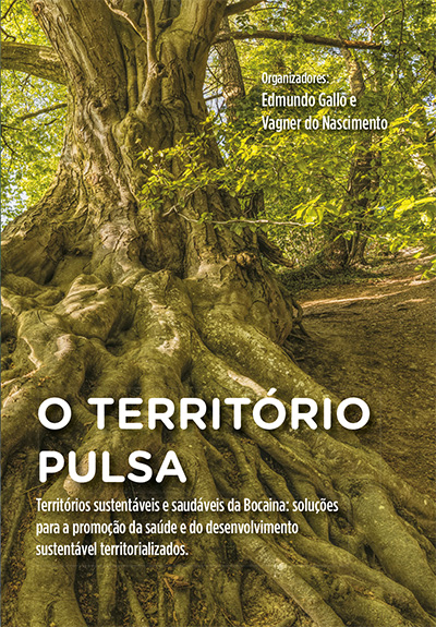 Capa do livro "O território pulsa"